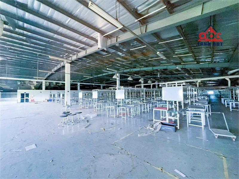 XT034 nhà xưởng sản xuất CNC, ưu tiên ngành không xả thải. không ô nhiễm