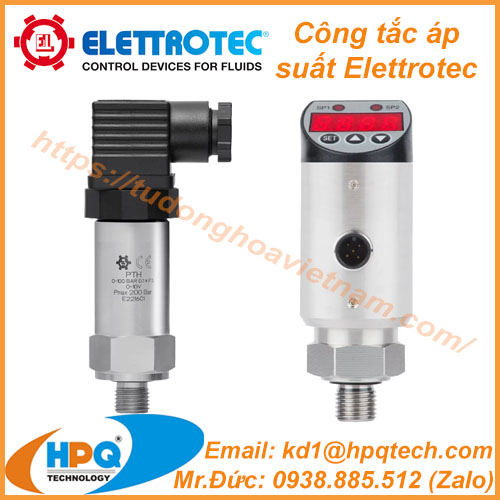 Nhà phân phối Elettrotec Việt Nam - Cảm biến nhiệt độ Elettrotec