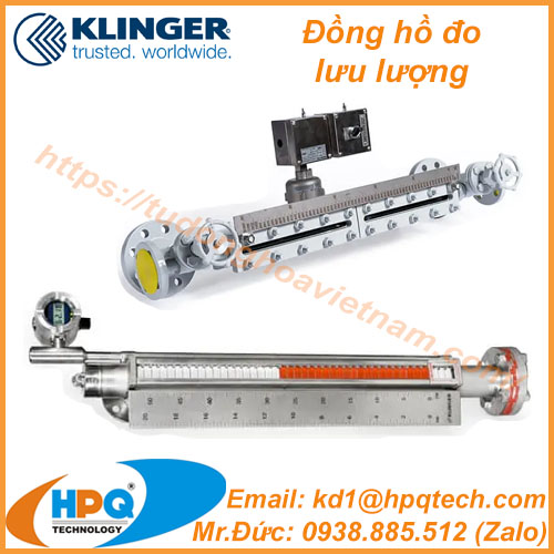 Đồng hồ đo lưu lượng Klinger - Van Klinger Việt Nam