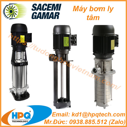 Bơm ly tâm Sacemi Gamar - Động cơ điện Sacemi Gamar Việt Nam