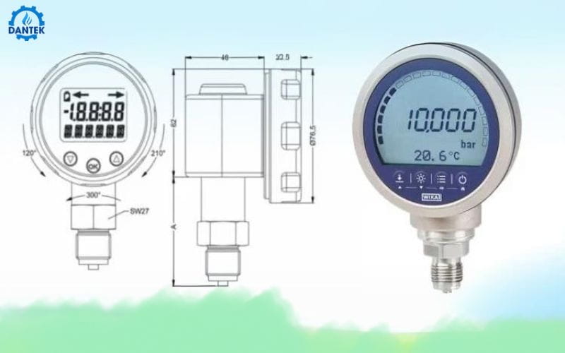 Tăng Hiệu Quả Vận Hành Với Đồng Hồ Áp Suất Chân Không Điện Tử Sensys – Sản Phẩm Ưu Việt Tại Dantek