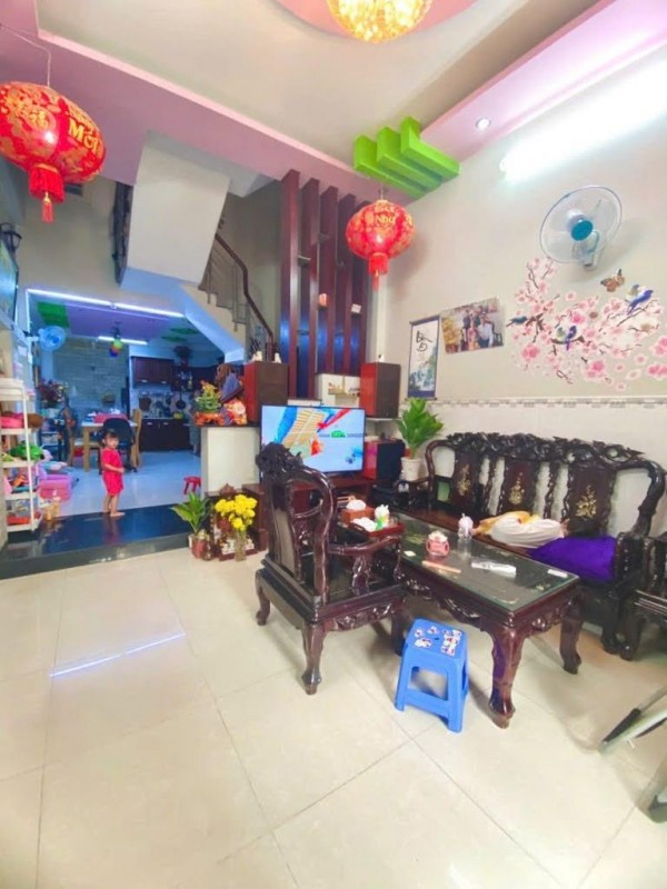 Bán nhà Gò Vấp, hẻm xe hơi Phạm Văn Chiêu, ngay Emart 2, 60M² x 4 tầng, 4Pn, hơn 6 tỷ TL