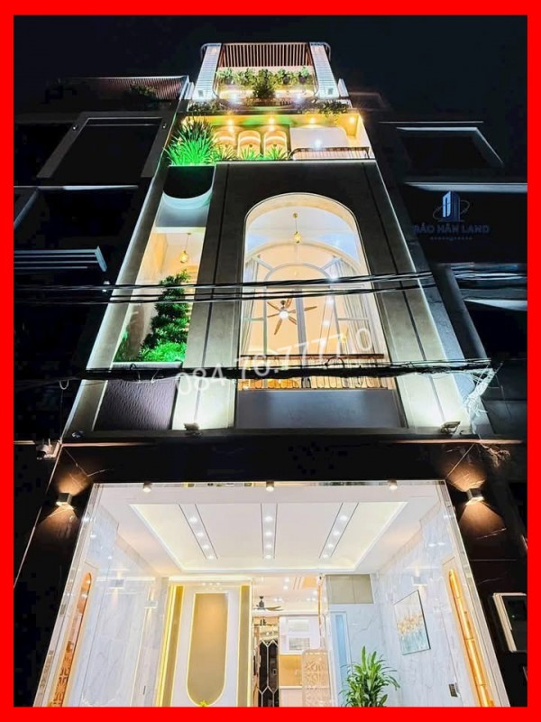 BÁN NHÀ 6 TẦNG, 54M2, 4.6x12m, NGÕ QUANG TRUNG, GÒ VẤP - GIÁ 11.8 TỶ - SỔ HỒNG CHÍNH CHỦ