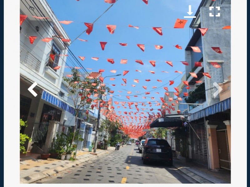 - Biển Mỹ Khê, Bán nhà 2 tầng, kiệt 5m thông Hồ Xuân Hương, gần Funama, khu vip toàn khách tây tấp