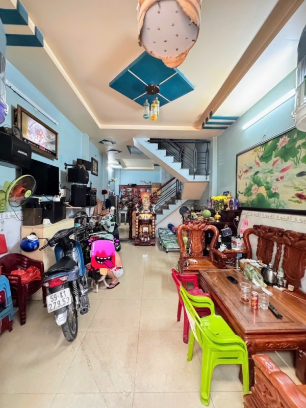 BÁN NHÀ KHU TÊN LỬA - BÌNH TÂN - GIÁP Q6 - 60M2 - 4X15M - HẺM XE TẢI - 4.8 TỈ