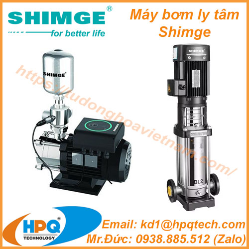 Bơm ly tâm Shimge - Bơm tuần hoàn Shimge Việt Nam