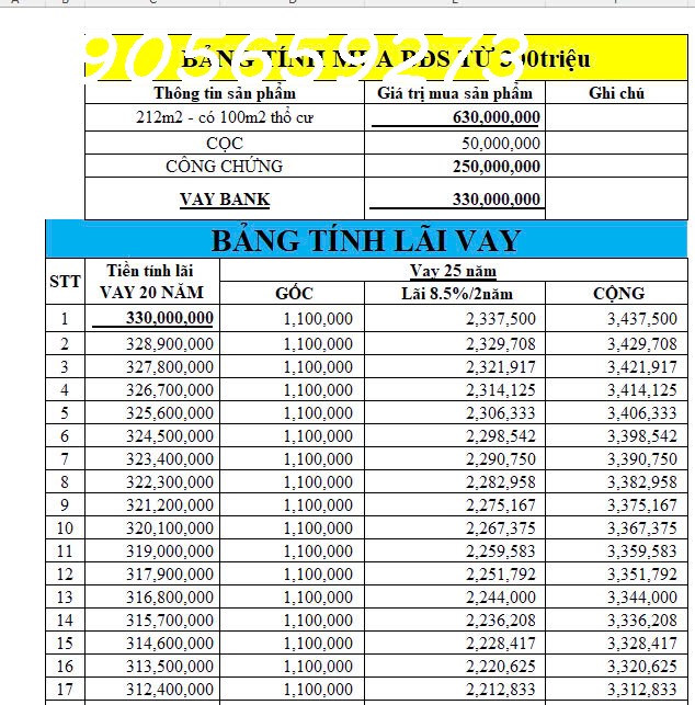 Bán đất sát KCN Long Tân, Bình Dương, 620 triệu, 212.3m2, đường nhựa dân cư hiện hữu