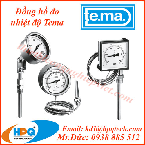Cảm biến áp suất Tema - Đồng hồ đo nhiệt độ Tema Việt Nam