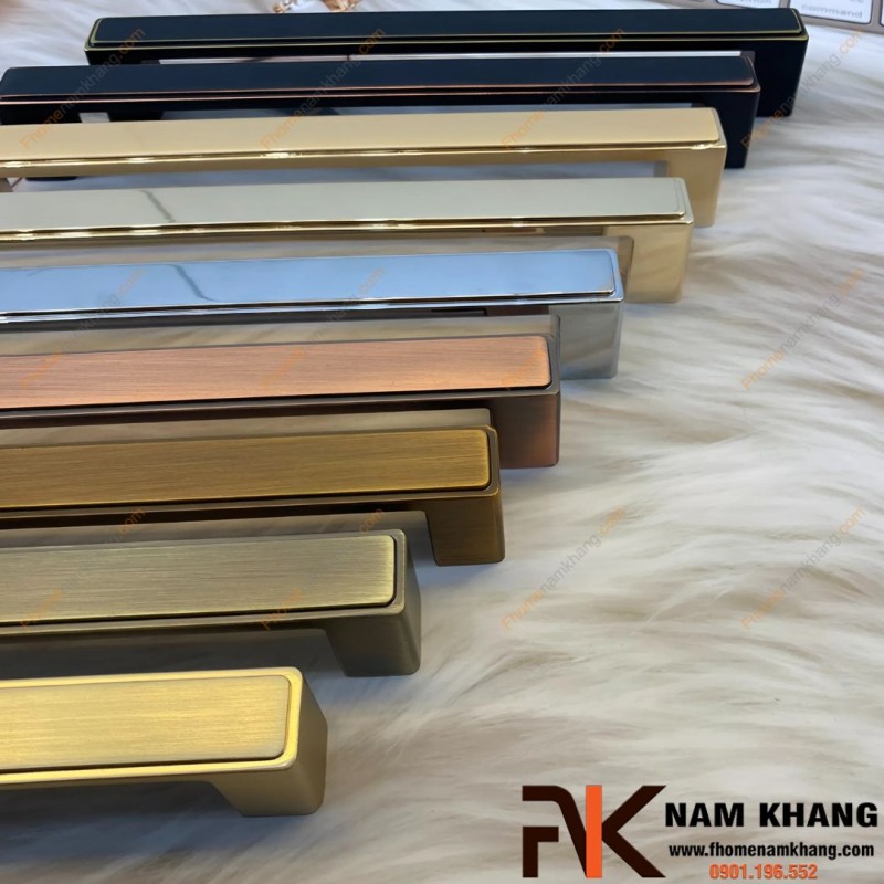 Tay nắm cửa tủ hợp kim dạng thanh NK026 | Zalo 0901 196 552