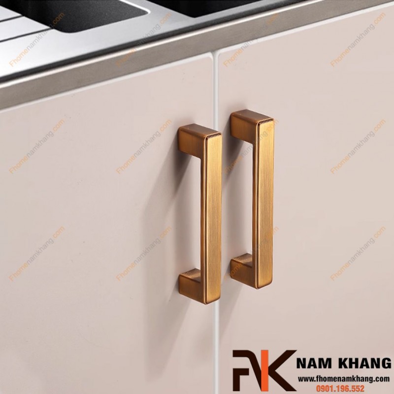 Tay nắm cửa tủ hợp kim dạng thanh NK026 | Zalo 0901 196 552
