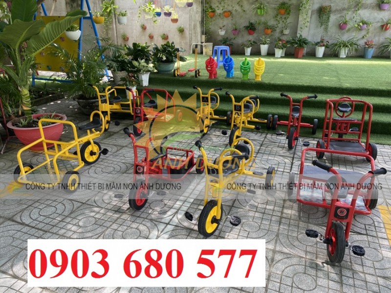 Xe đạp 3 bánh nhập khẩu cho trẻ em mầm non