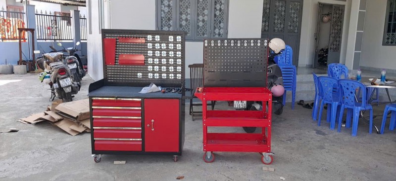 Các mẫu tủ đồ nghề 7 ngăn đựng dụng cụ cơ khí