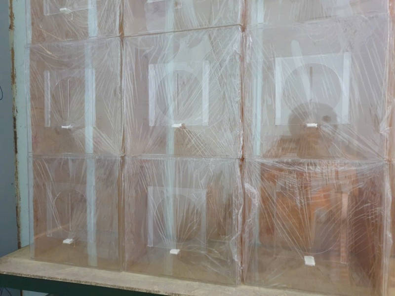 Hòm Phiếu NHỰA MICA 30 X 30 X 30 Cm