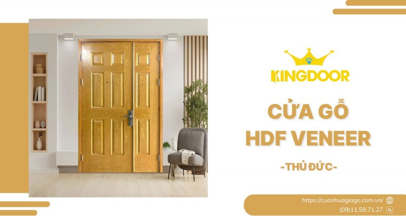 Cửa Gỗ HDF Veneer Tại Thủ Đức | Báo Giá & Cách Lựa Chọn
