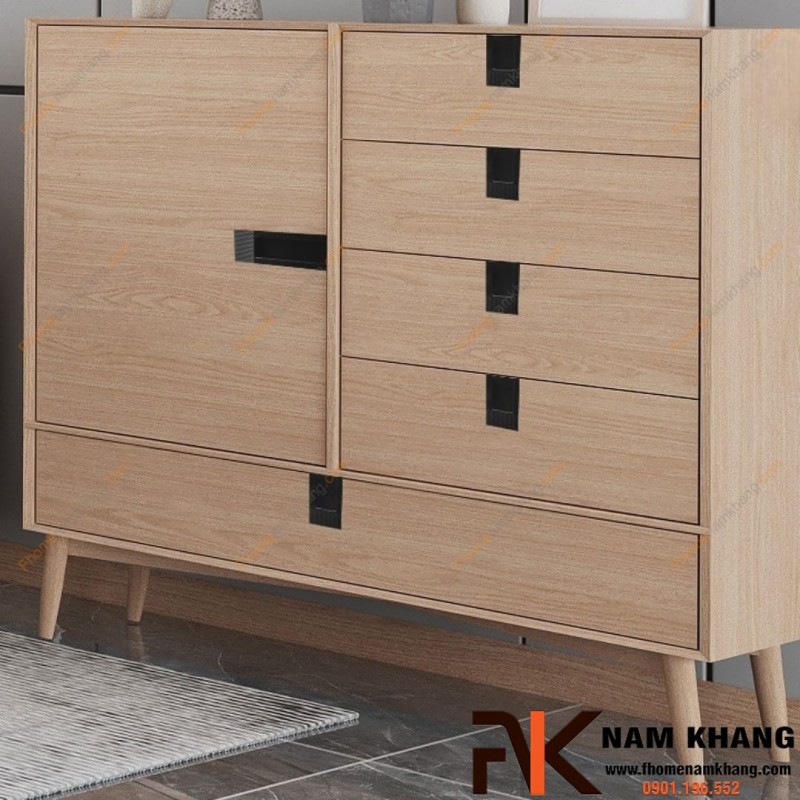 Tay nắm âm tủ hợp kim cao cấp NK099S | Zalo 0901 196 552 