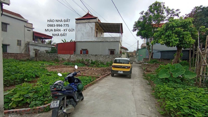 BÁN ĐẤT QUẢNG PHÚ, LƯƠNG TÀI, BẮC NINH. 102M2 * MT 4.5M * 1,45 TỶ. LÔ GÓC, Ô TÔ THÔNG