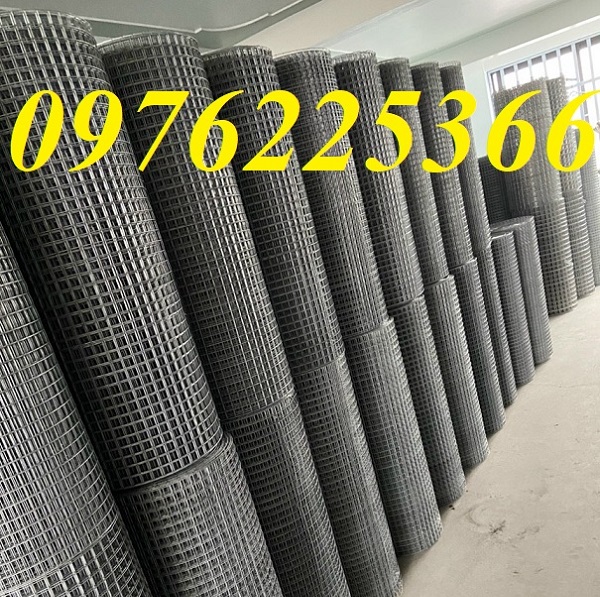 Cuộn lưới hàn mạ kẽm ô 25x25