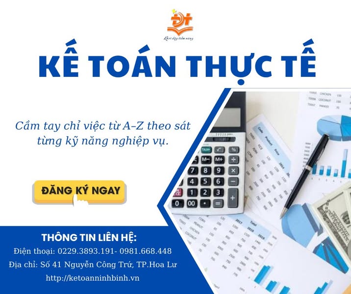 HỌC KẾ TOÁN THỰC HÀNH