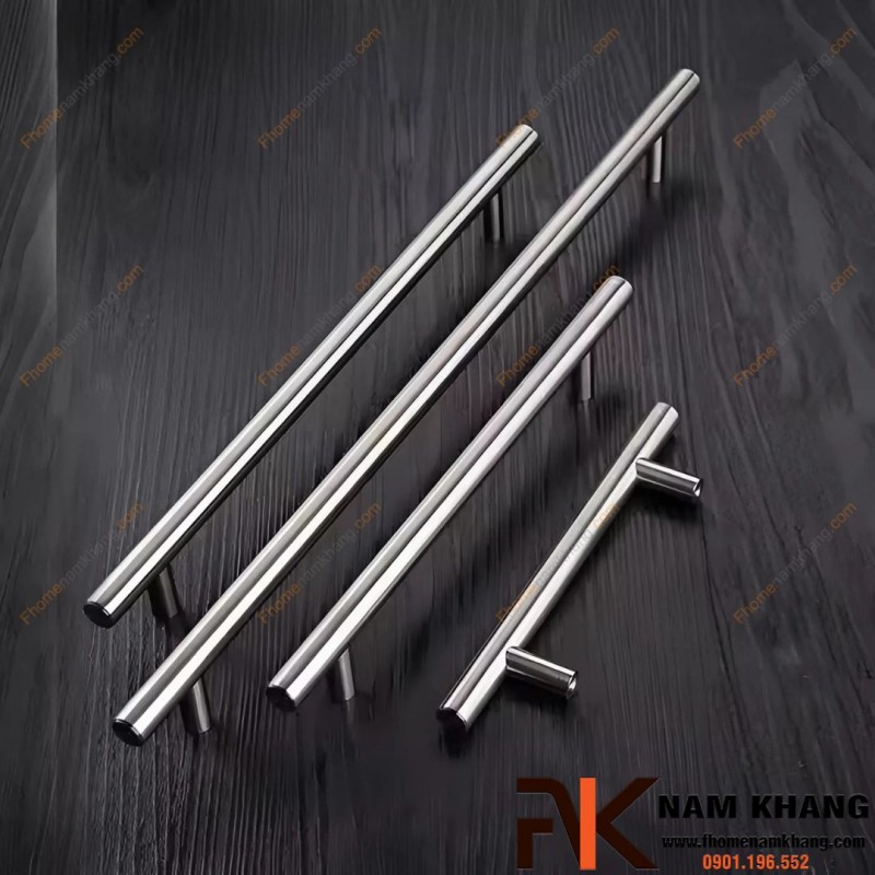 Tay nắm cửa tủ quần áo dạng thanh dài NK170 | Zalo 0901 196 552