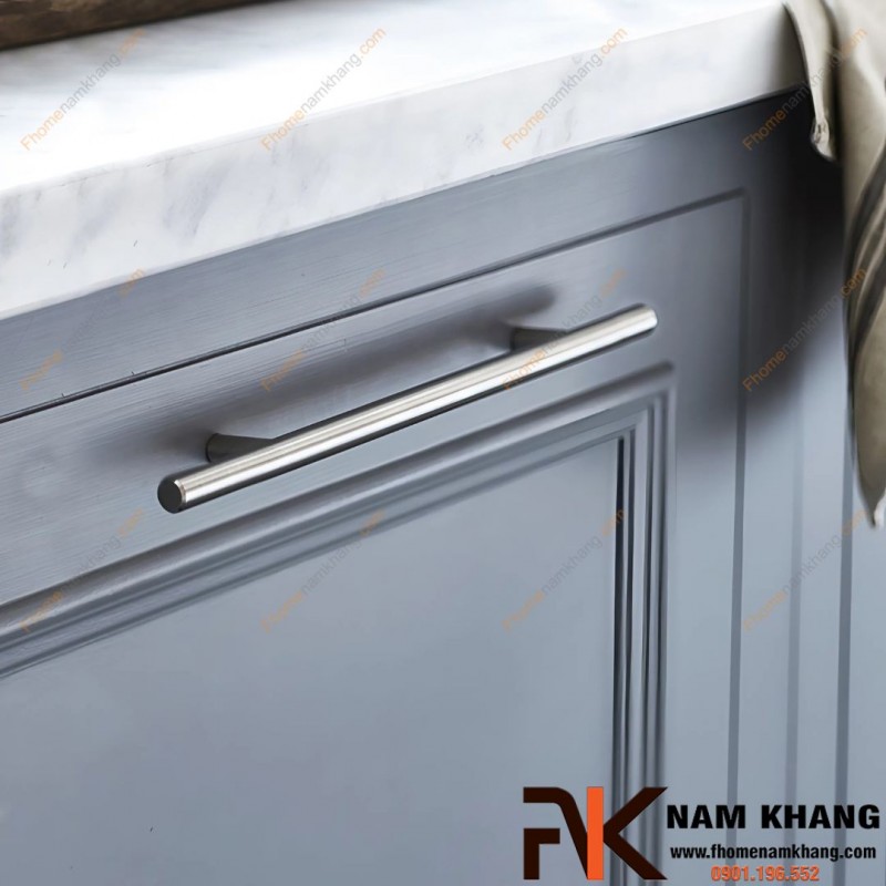 Tay nắm cửa tủ quần áo dạng thanh dài NK170 | Zalo 0901 196 552