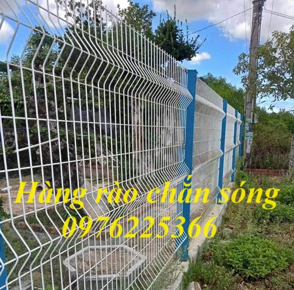 Hàng rào lưới thép chấn sóng D4, D5, D6