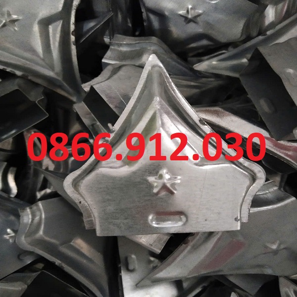 Xưởng sản xuất nắp chụp hàng rào, chông hàng rào sắt hộp giá rẻ