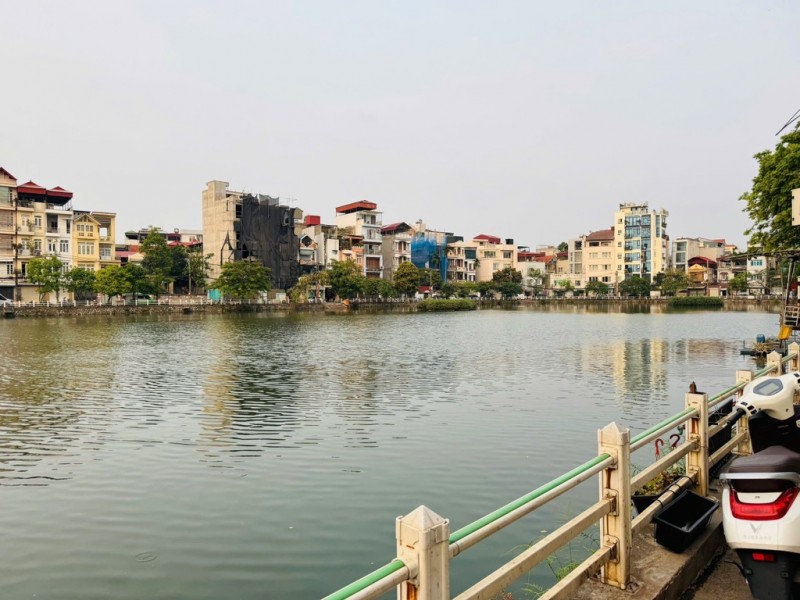 BÁN NHÀ BỒ ĐỀ 21 tỷ 82m VIEW HỒ KINH DOANH Ở PHÙ HỢP,LONG BIÊN HÀ NỘI