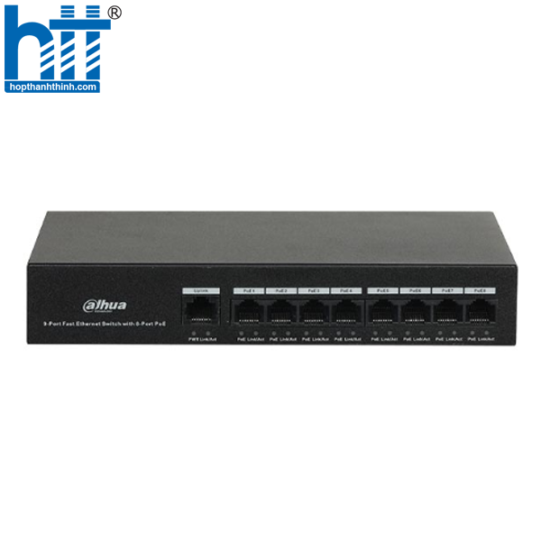 Switch POE 8 cổng DAHUA DH-PFS3009-8ET-65 - giá tốt