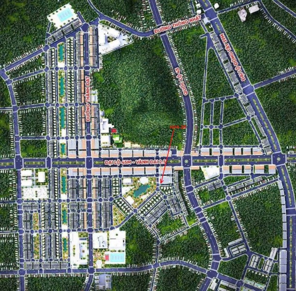 CHÍNH CHỦ CẦN BÁN LÔ ĐẤT hh4-20 mb 520 Thị Trấn Rừng Thông - Tp. Thanh Hoá- T.Thanh Hóa