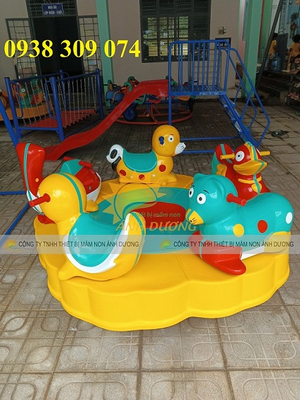 Mâm xoay, đu quay trẻ em, đu quay mâm xoay mầm non