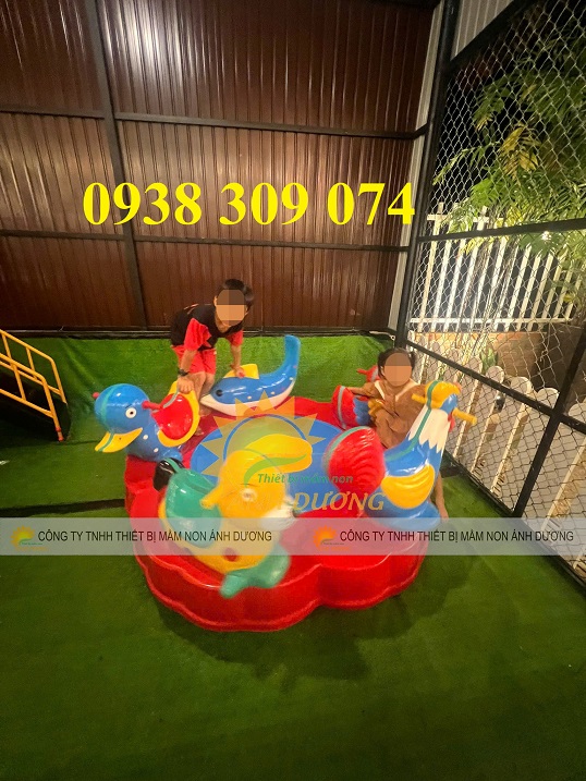 Mâm xoay, đu quay trẻ em, đu quay mâm xoay mầm non