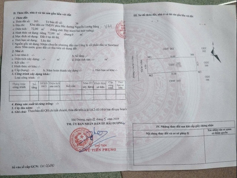 Chính Chủ Cần Bán 2 Lô Đất Khu Đô Thị Vị Trí Đẹp - Giá Tốt Tại Thành Phố Hải Dương.