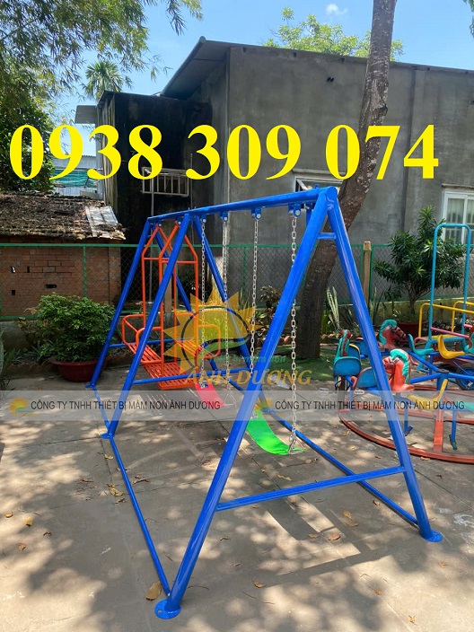 Xích đu mầm non, xích đu trẻ em, xích đu sàn lắc TE