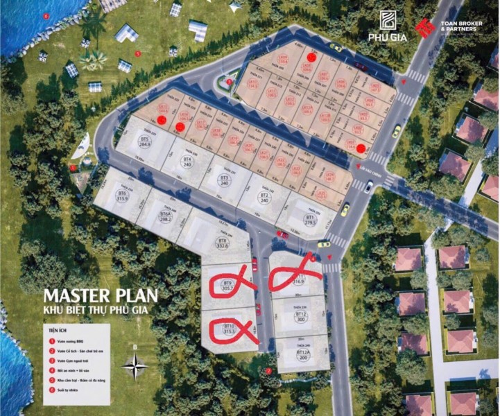 Chỉnh chủ bán gấp đất BT tại khu BT Phú Gia, HN -Lô góc 3 mặt đường