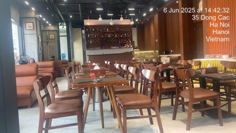 CHO THUÊ MẶT BẰNG NHÀ HÀNG – 18 NGUYỄN HY QUANG, ĐỐNG ĐA, HÀ NỘI