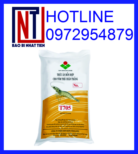 Sản xuất bao PP dệt đựng thức ăn thủy sản 