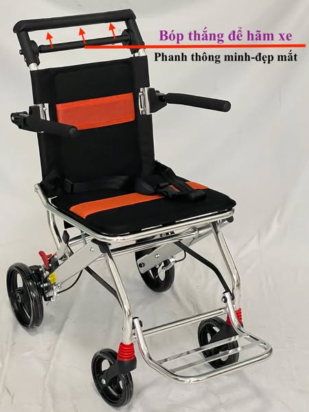 THIẾT BỊ Y TẾ 4H : Xe lăn nhôm GBM-065