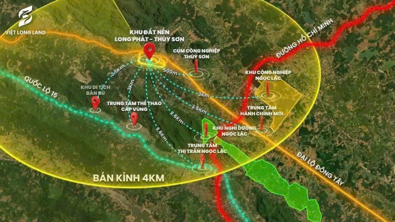 BÁN ĐẤT NỀN LONG PHÁT THUÝ SƠN - SẴN SỔ ĐỎ - SANG TÊN NGAY - GIÁ CHI 99TR/LO