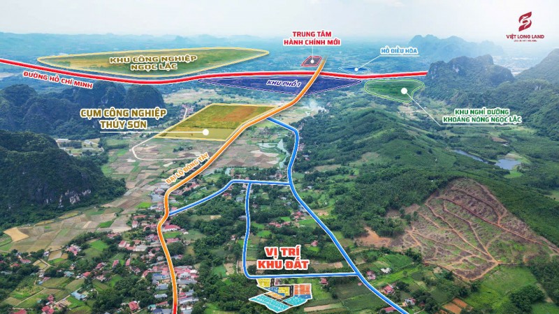 BÁN ĐẤT NỀN LONG PHÁT THUÝ SƠN - SẴN SỔ ĐỎ - SANG TÊN NGAY - GIÁ CHI 99TR/LO