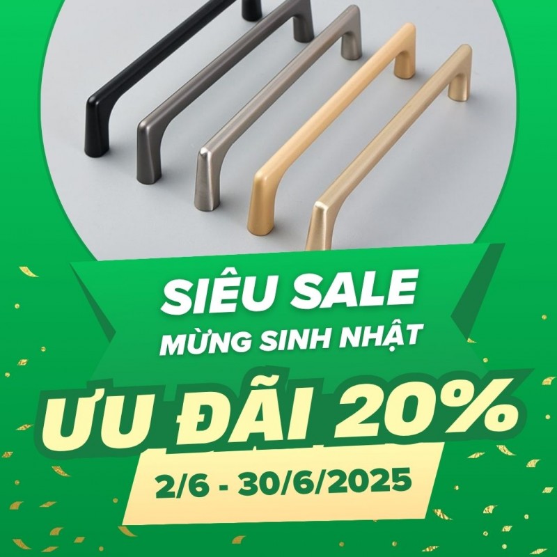 Tay nắm tủ cao cấp NK211 - Ưu đãi 20% toàn bộ sản phẩm