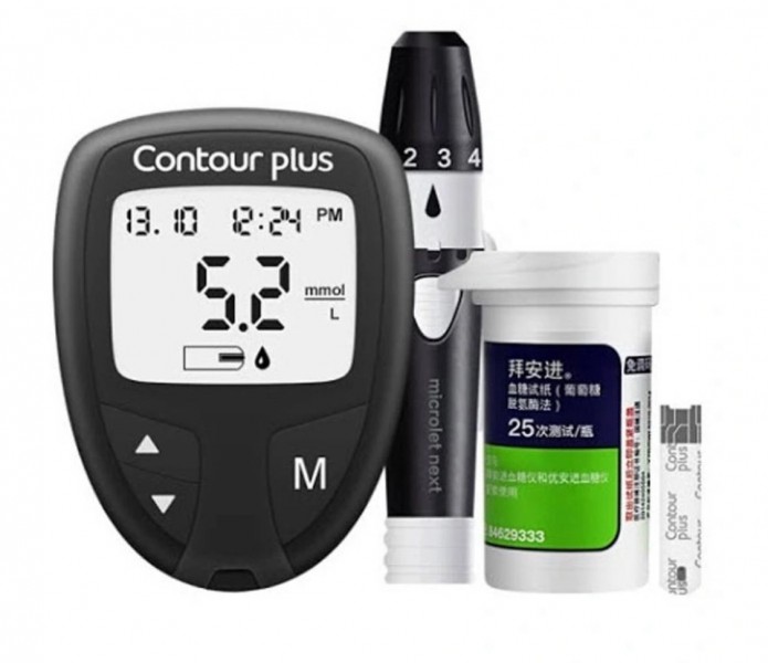 THIẾT BỊ Y TẾ 4H : Máy đo đường huyết Contour Plus