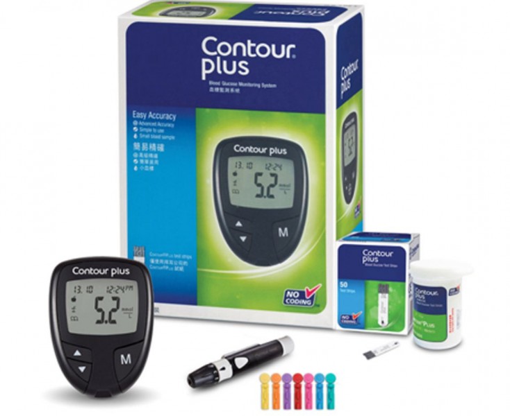 THIẾT BỊ Y TẾ 4H : Máy đo đường huyết Contour Plus