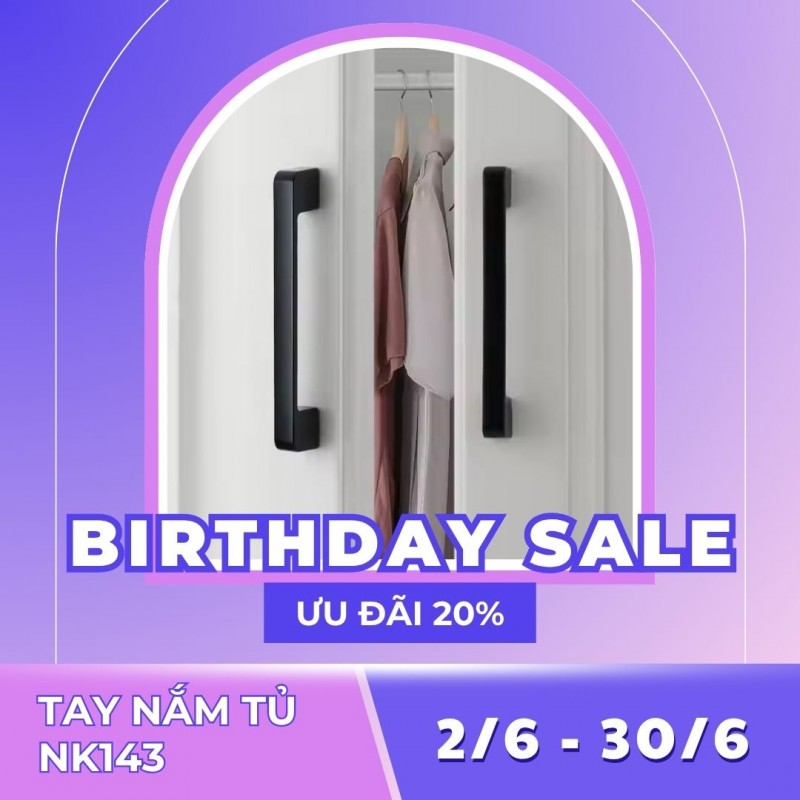 Birthday Sale tưng bừng – Ưu đãi cực đỉnh