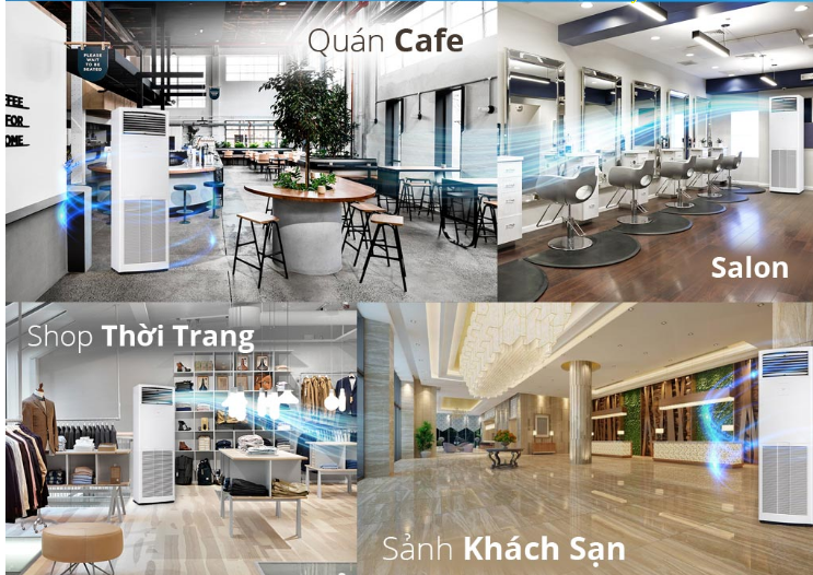 Tối Ưu Hóa Không Gian Kinh Doanh Với Máy Lạnh Tủ Đứng Panasonic