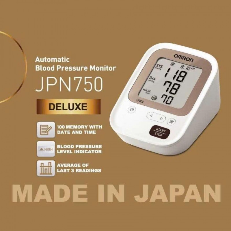 THIẾT BỊ Y TẾ 4H : Máy đo huyết áp Omron JPN750.