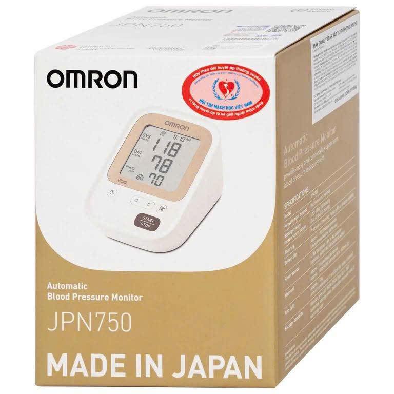 THIẾT BỊ Y TẾ 4H : Máy đo huyết áp Omron JPN750.