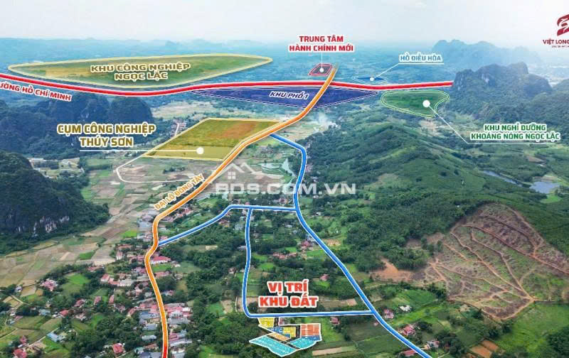 Đất Nền Long Phát – Thúy Sơn,Gần Khu Công Nghiệp Sang Tên Ngay, Giá Cực Tốt Chỉ Từ 1tr/M2