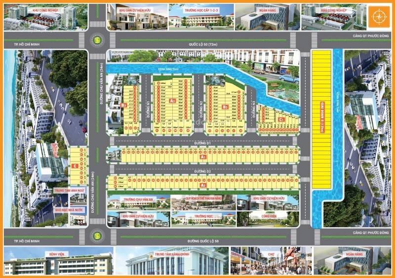 Dự án Riverside City Long An, Đường Quốc Lộ 50, Thị trấn Cần Đước, Cần Đước, Long An