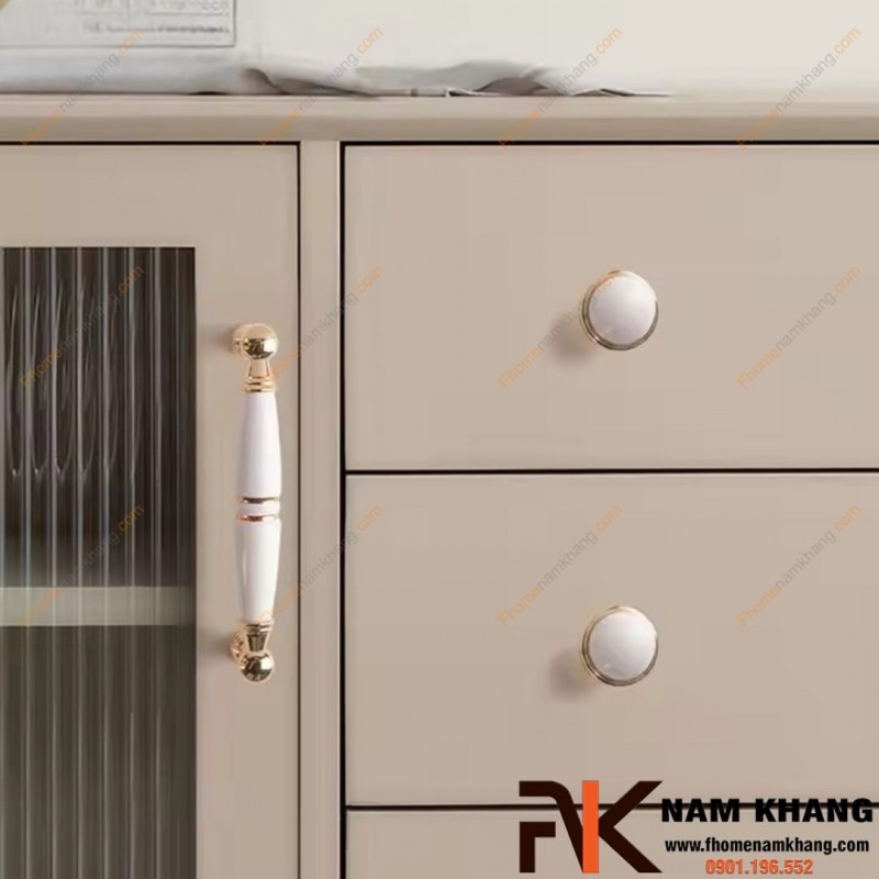 Tay nắm tủ sứ NK298 - Ưu đãi 20% toàn bộ sản phẩm