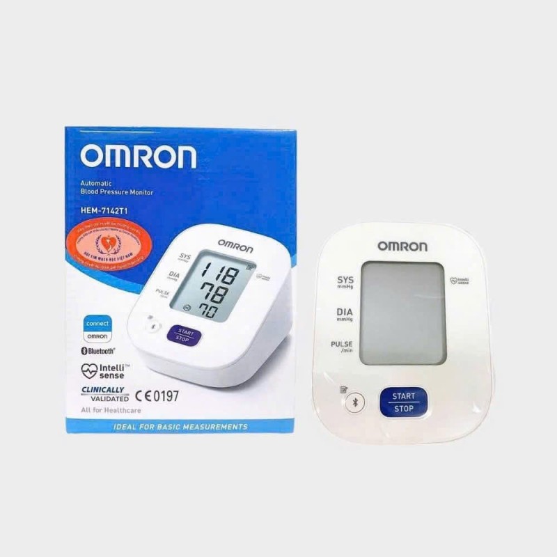 THIẾT BỊ Y TẾ 4H : Máy đo huyết áp Omron Hem 7142T1